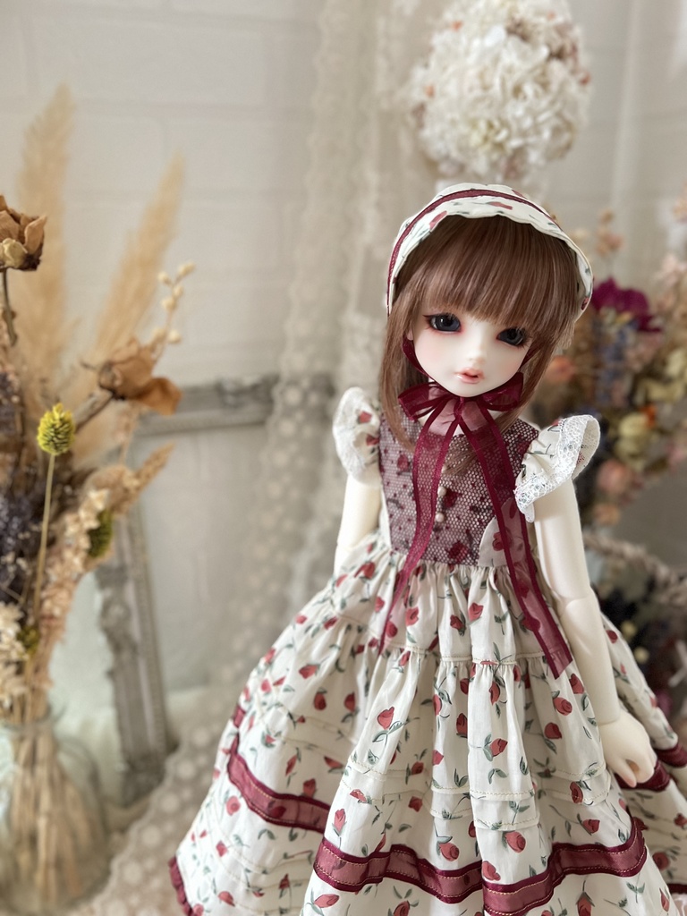 no.M-017 スーパードルフィー SDMサイズ LIBERTY ワンピース ドレス