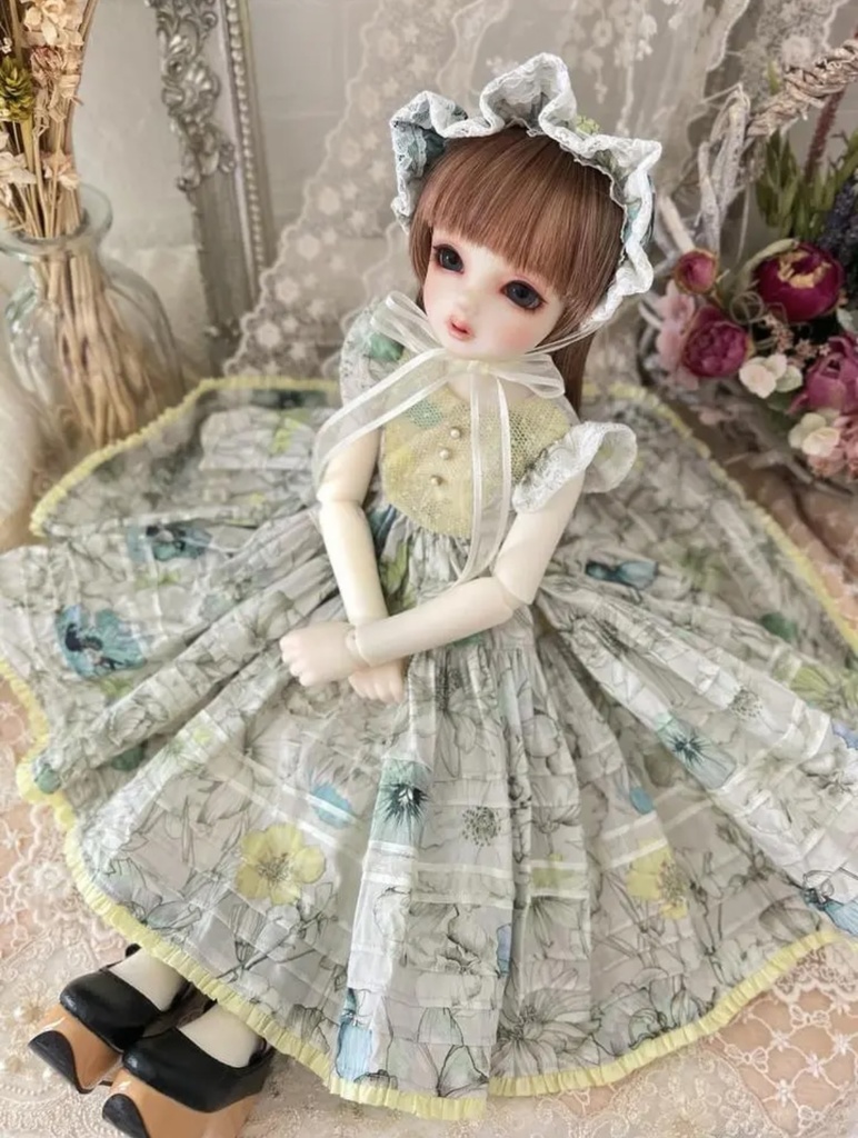 no.M-018 スーパードルフィー SDMサイズ LIBERTY ワンピース ドレス