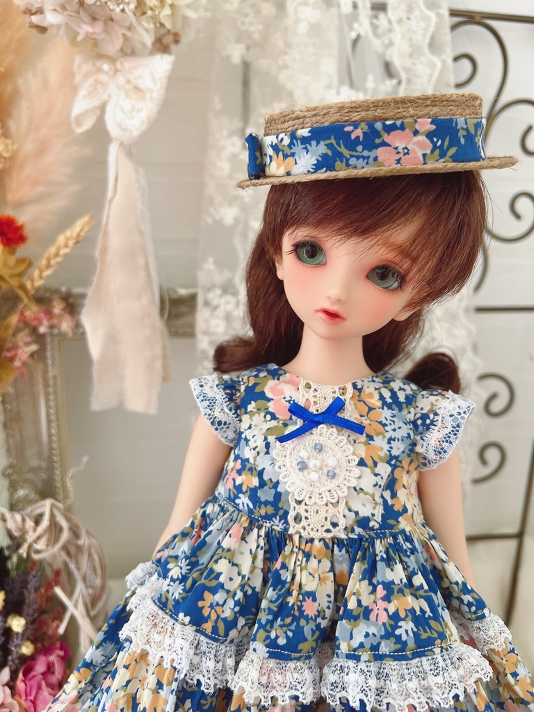 no.M-022 スーパードルフィー SDMサイズ LIBERTY ワンピース ドレス
