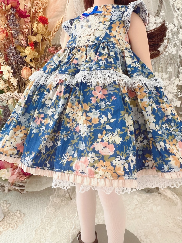 no.M-022 スーパードルフィー SDMサイズ LIBERTY ワンピース ドレス