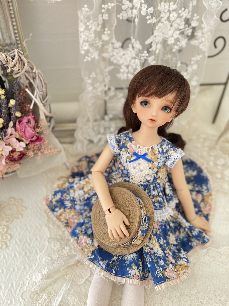 no.M-022 スーパードルフィー SDMサイズ LIBERTY ワンピース ドレス