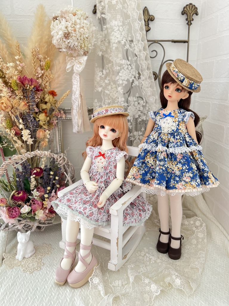 no.M-023 スーパードルフィー SDMサイズ LIBERTY ワンピース ドレス