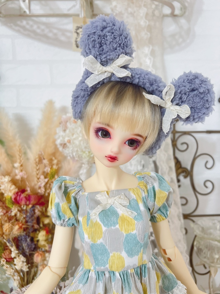 no.L-021〜24 スーパードルフィー SDサイズ LIBERTYワンピース ドレス