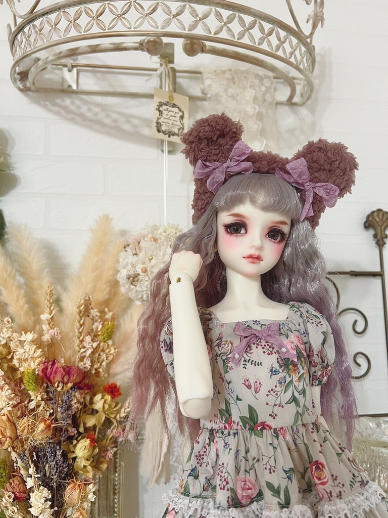 no.L-021〜24 スーパードルフィー SDサイズ LIBERTYワンピース ドレス