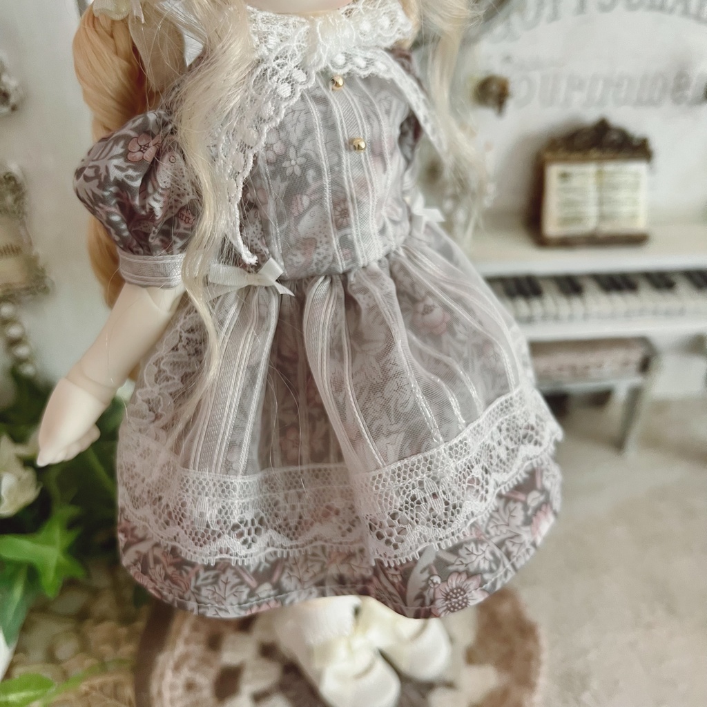 no.S-011 スーパードルフィー 幼SDサイズ LIBERTYワンピース