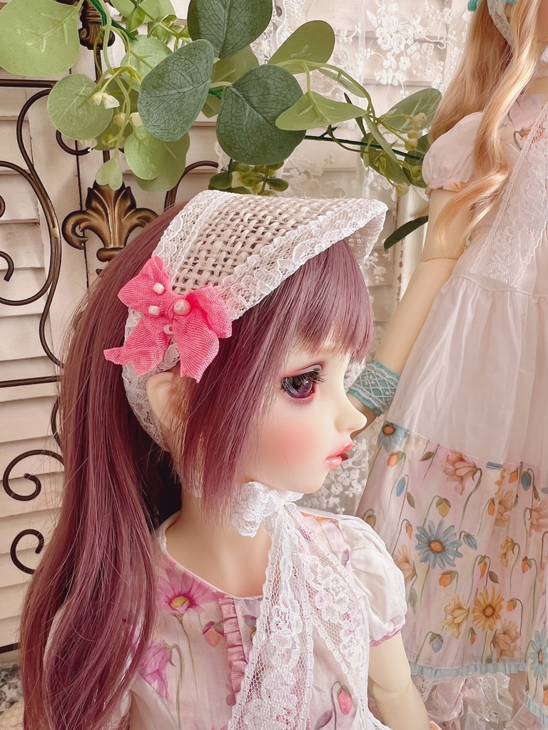 no.L-029 pink スーパードルフィー SDサイズ LIBERTYワンピース ドレス