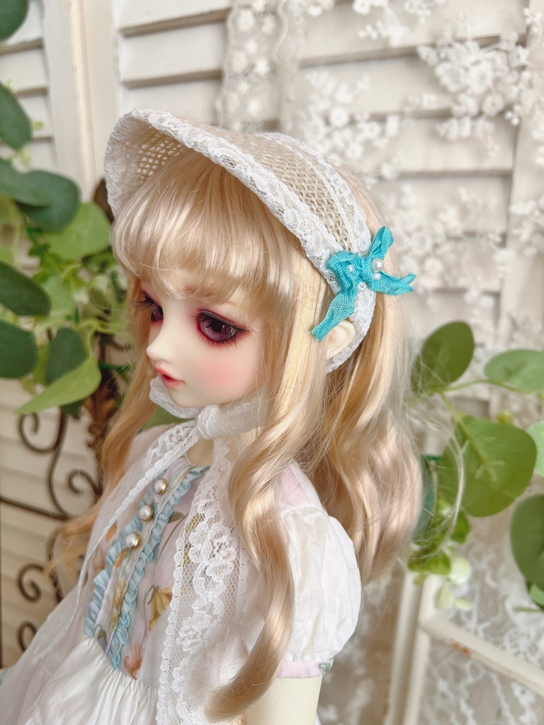 no.L-030 blue スーパードルフィー SDサイズ LIBERTYワンピース ドレス