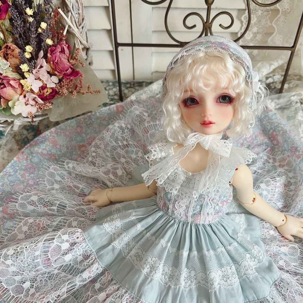 no.M-024 スーパードルフィー SDMサイズ LIBERTY ワンピース ドレス