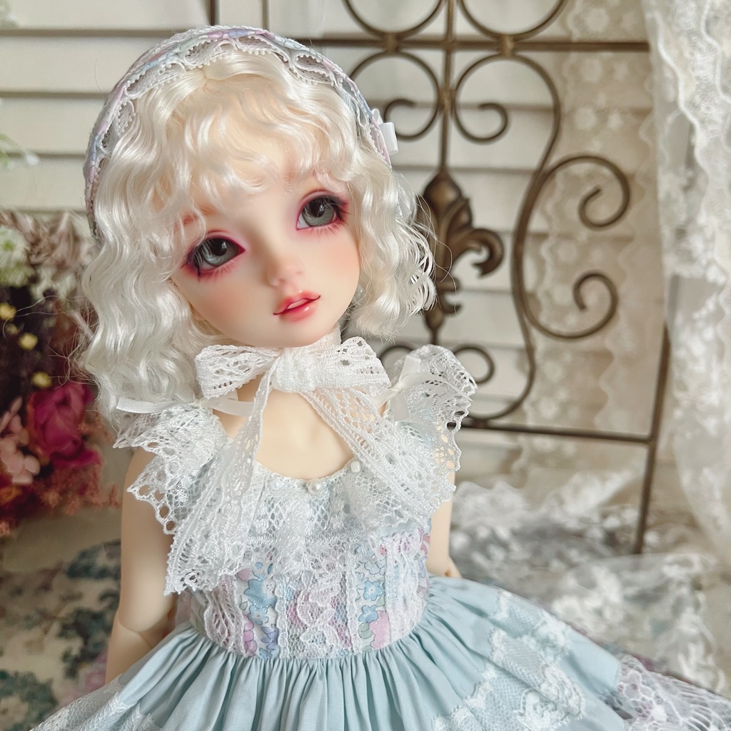 no.M-024 スーパードルフィー SDMサイズ LIBERTY ワンピース ドレス