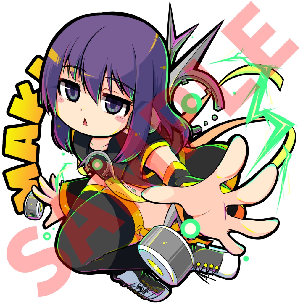 【機械の少女シリーズ】アクリルキーホルダー3個セット