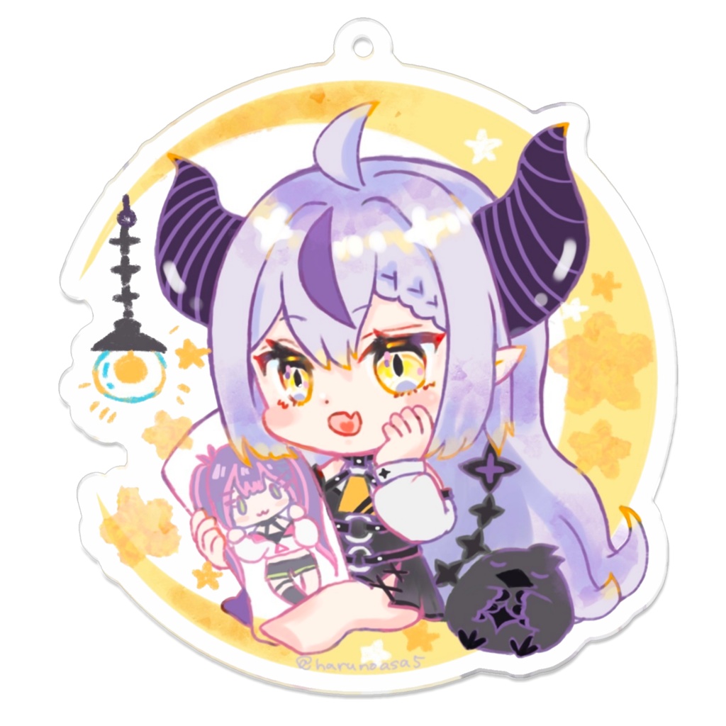 非公式 おやすみ前ホロックス アクリルキーホルダー ホロライブ