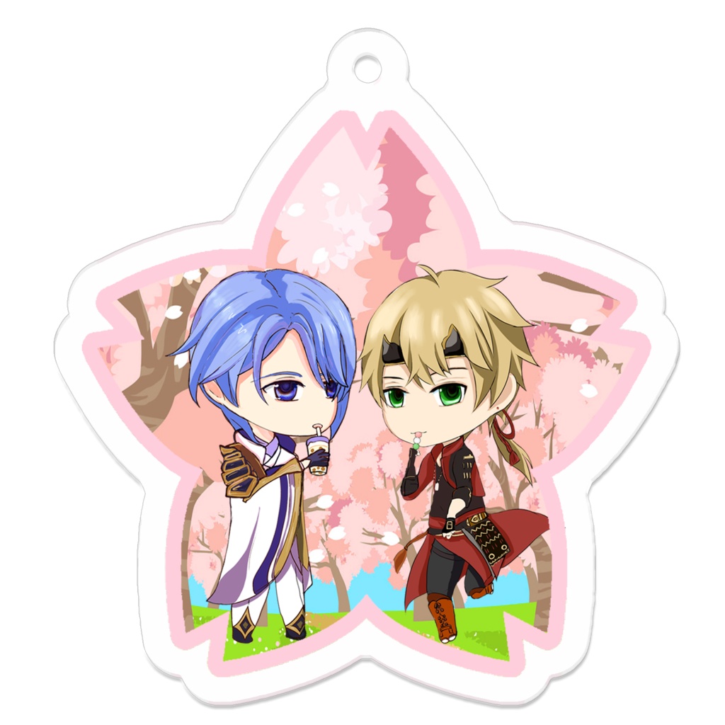 アクキー 神里綾人 トーマ 桜花見 Kamisato Ayato thoma 原神 genshin