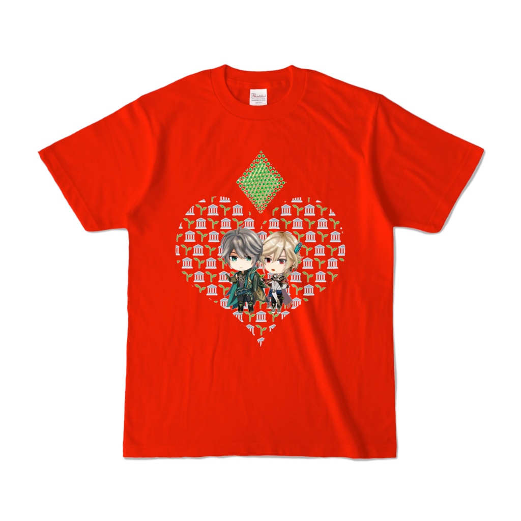 【赤、紫、桃デニムTシャツ】 原神 アルハイゼン カーヴェ Alhaitham Kaveh アルカヴェ 艾爾海森 スメール Genshin