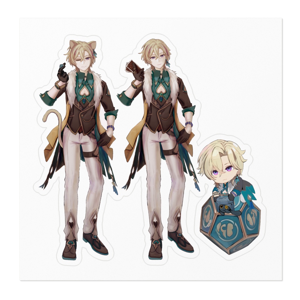 アベンチュリン 欲張りセットシールステッカー Aventurine 砂金 崩壊スターレイル アクスタ