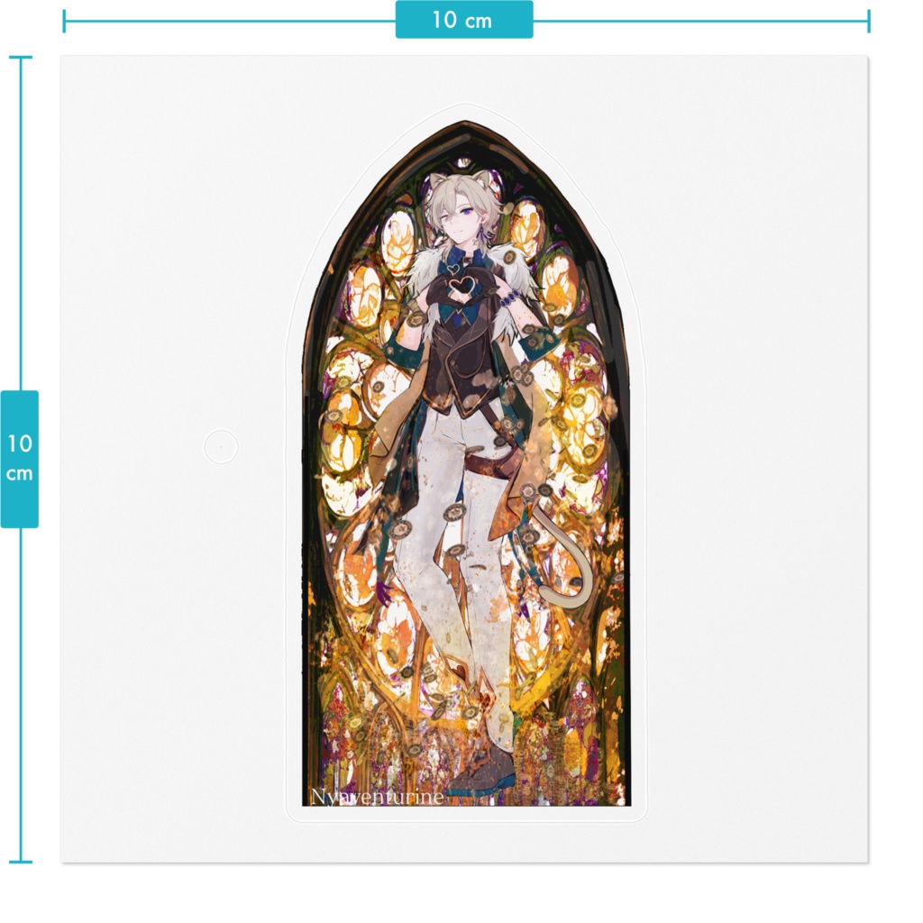 アベンチュリン ニャベンチュリン Nyaventurine ステッカー スターレイル aventurine