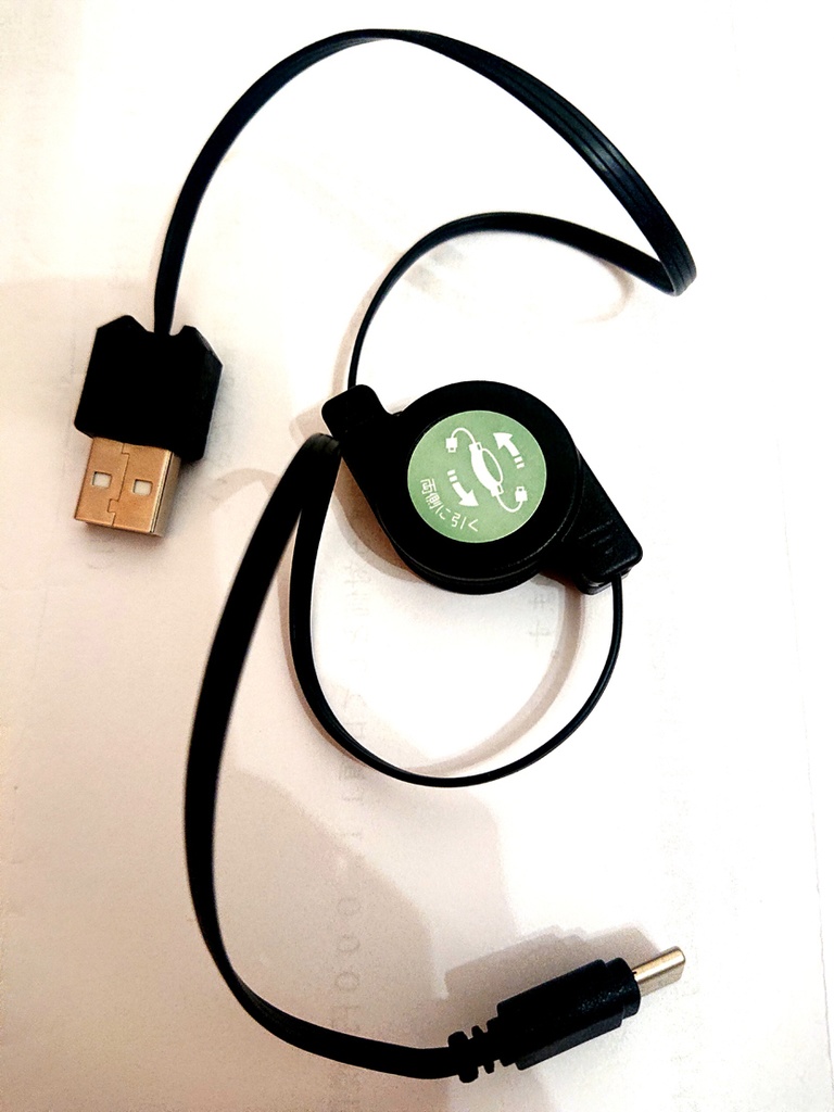 フリンズ スマホ充電ケーブル★タイプCリール自動巻き取り式★アンドロイドiPhone gensin原神