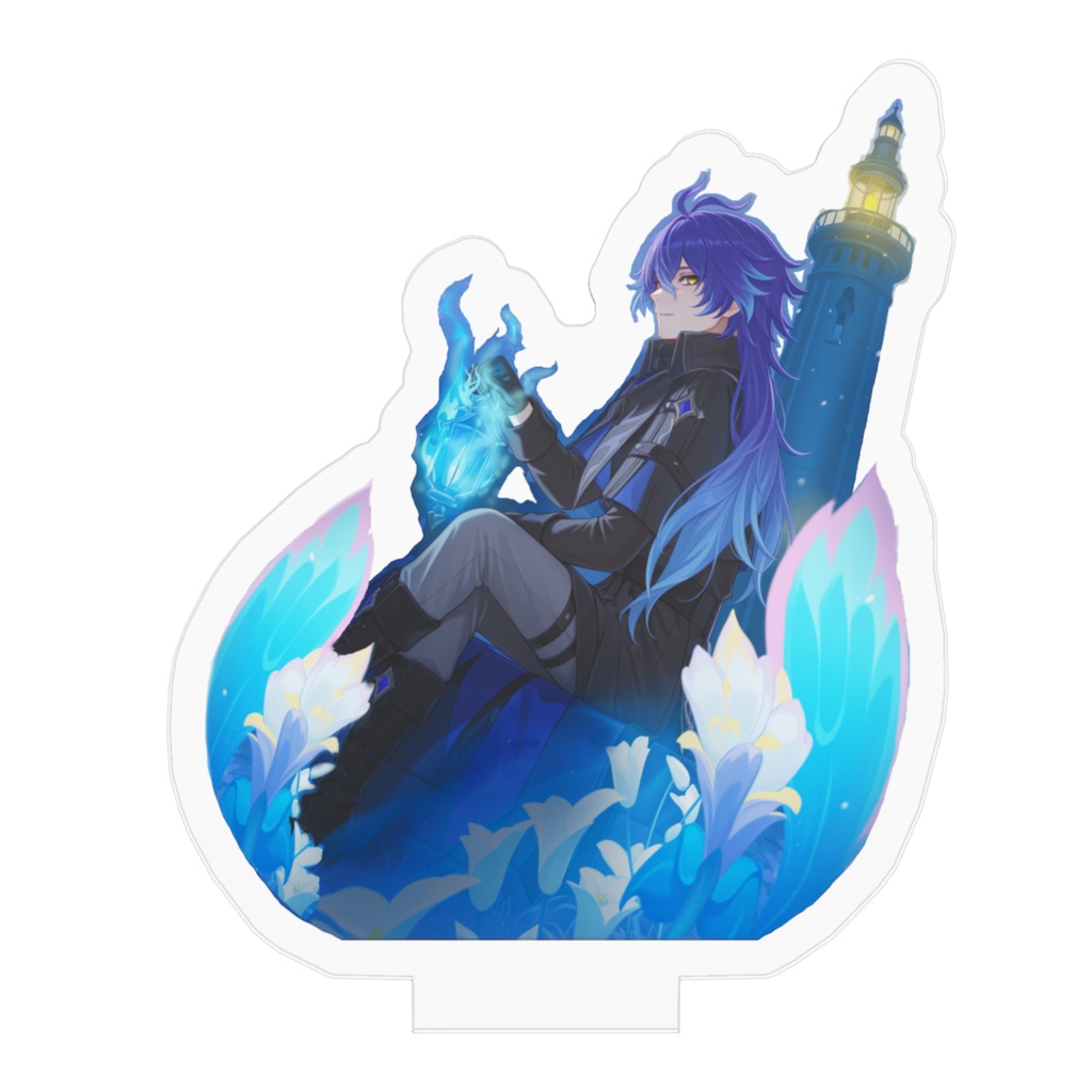 フリンズ【原神】アクリルスタンド フィギュア Flins 『ぬーどるストッパーフィギュア ヌードルストッパー』