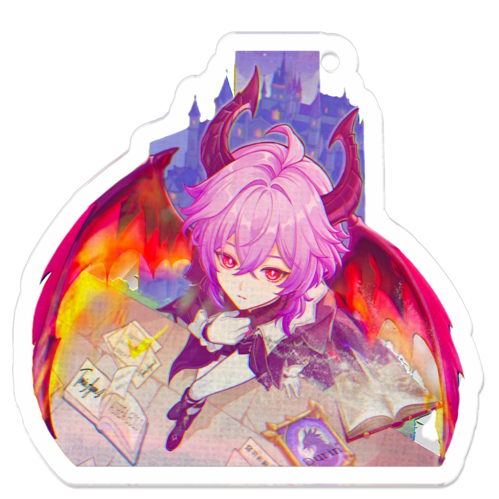 【大サイズ】ドゥリンDurin【原神】　アクリルキーホルダー　杜林