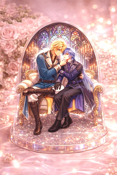 【5月末まで】5点セット【原神貴族軍服シリーズ】 ルカキリ ファルカフリンズ アクリルスタンド ドゥリン【自宅配送】