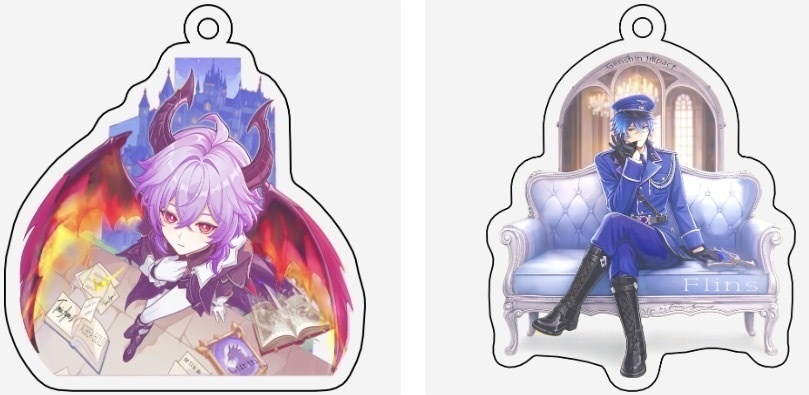 5点セット【原神】軍服フリンズ アクリルスタンド ドゥリン【自宅配送】