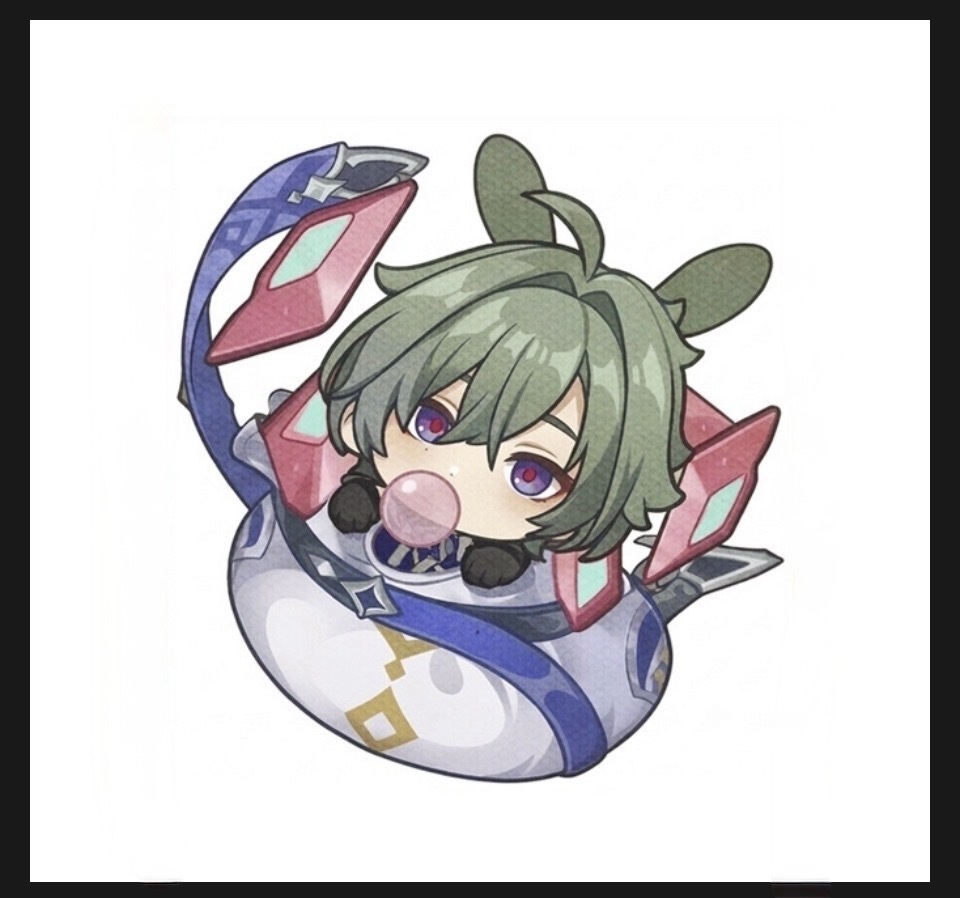 【原神】sdローエン料理アクリルキーホルダー⭐︎ミニキャラ