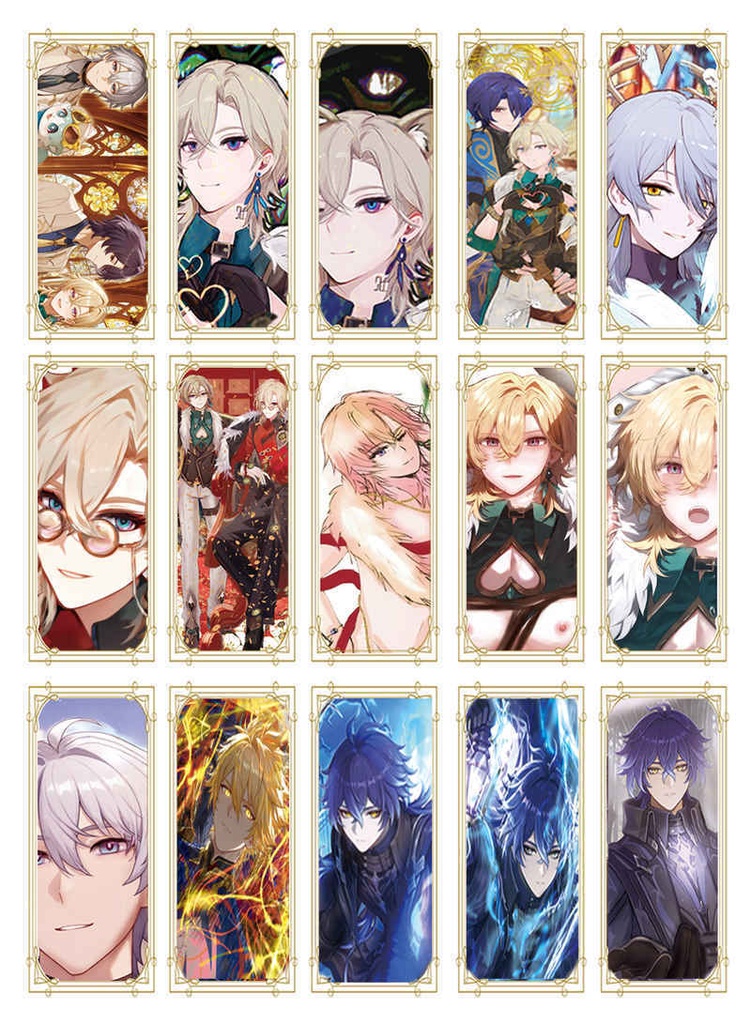 【特典付本】Fortuna 原神&スターレイルイラスト集 フリンズ、アベンチュリン、レイシオ、ファイノン、カスライナフルカラー2020~2025年