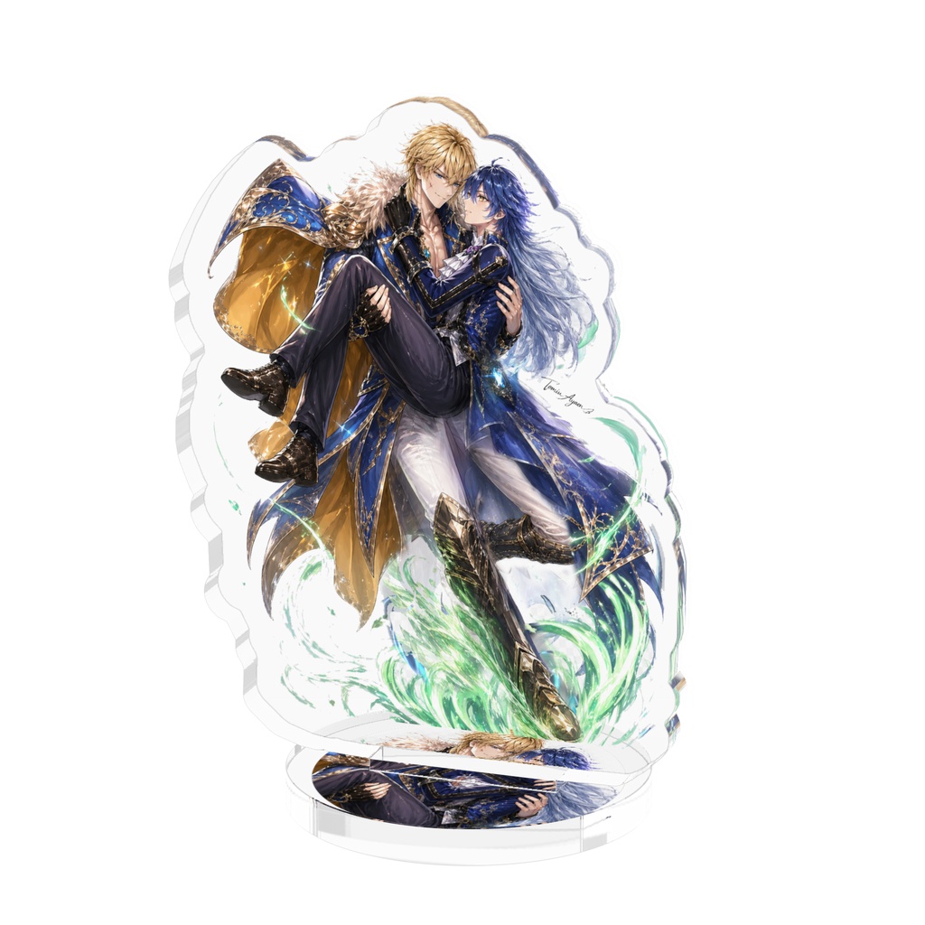 【ルカキリ原神アクスタ】ファルカxフリンズ貴族姫抱っこ ルカキリ アクリルフィギュア ファルカ フリンズアクリルスタンド