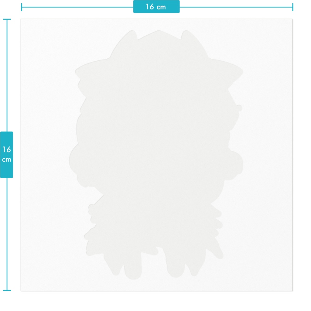 冬衣装ステッカー