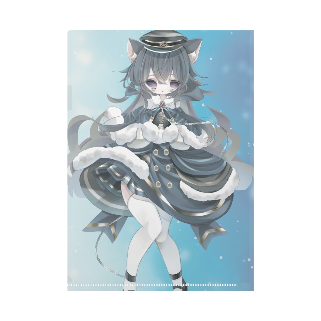 冬衣装クリアファイル