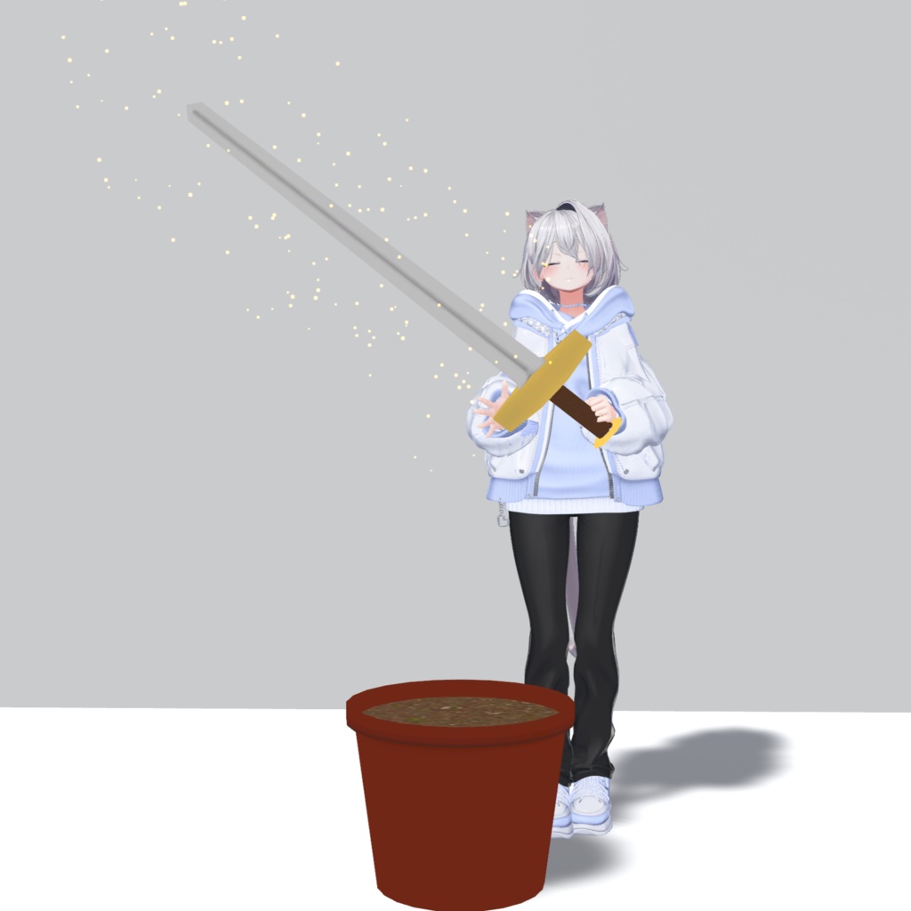【VRchat用】一家に一本　勇者にしか抜けなそうな剣
