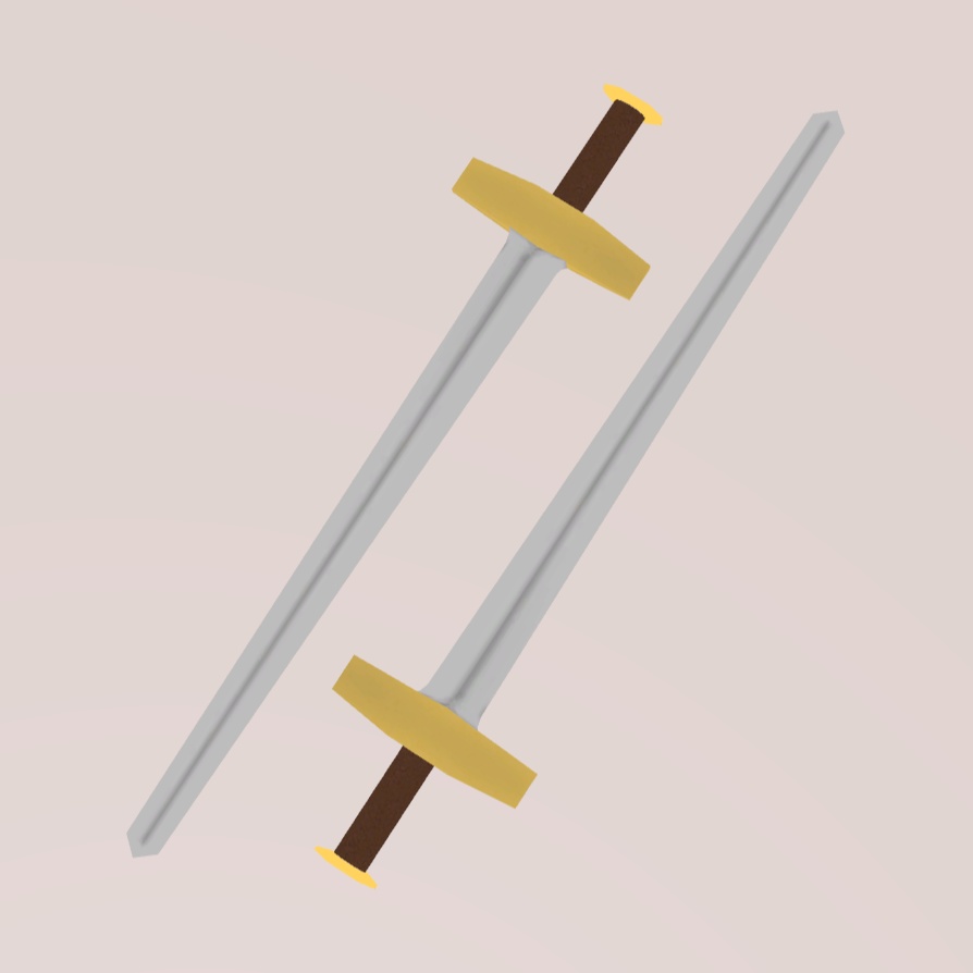 【VRchat用】一家に一本 勇者にしか抜けなそうな剣