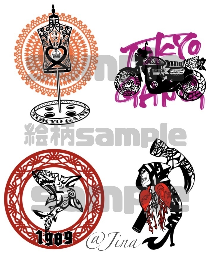 東リべキャラ イメージモチーフショットグラス