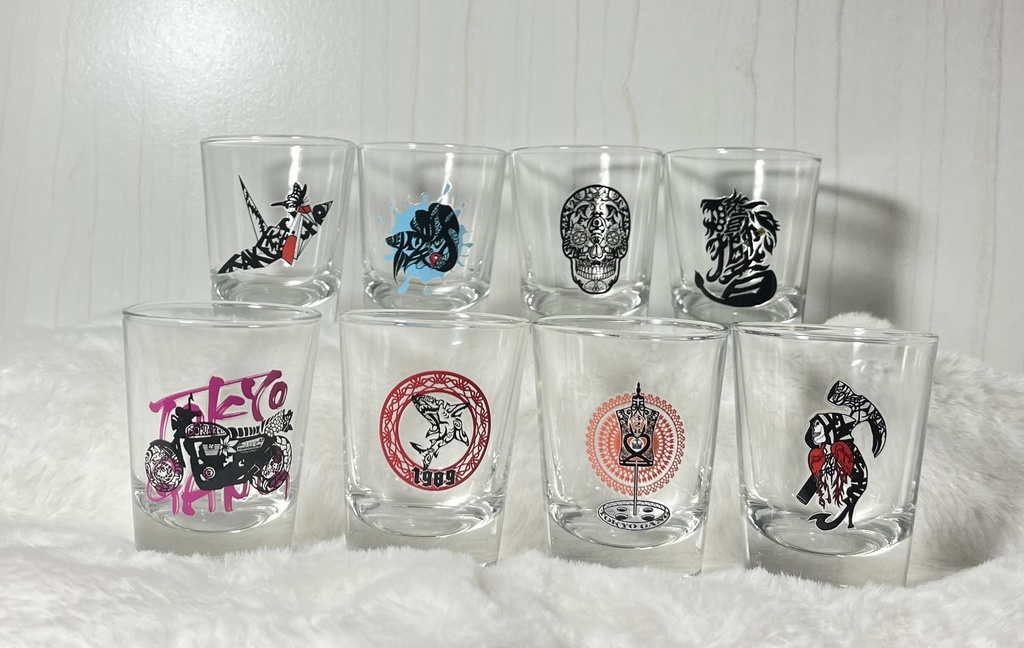 東リべキャラ イメージモチーフショットグラス
