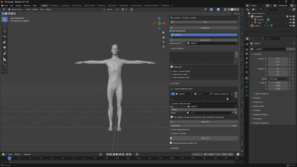 Blender MotionForge