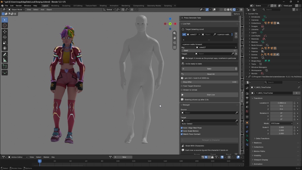 Blender MotionForge