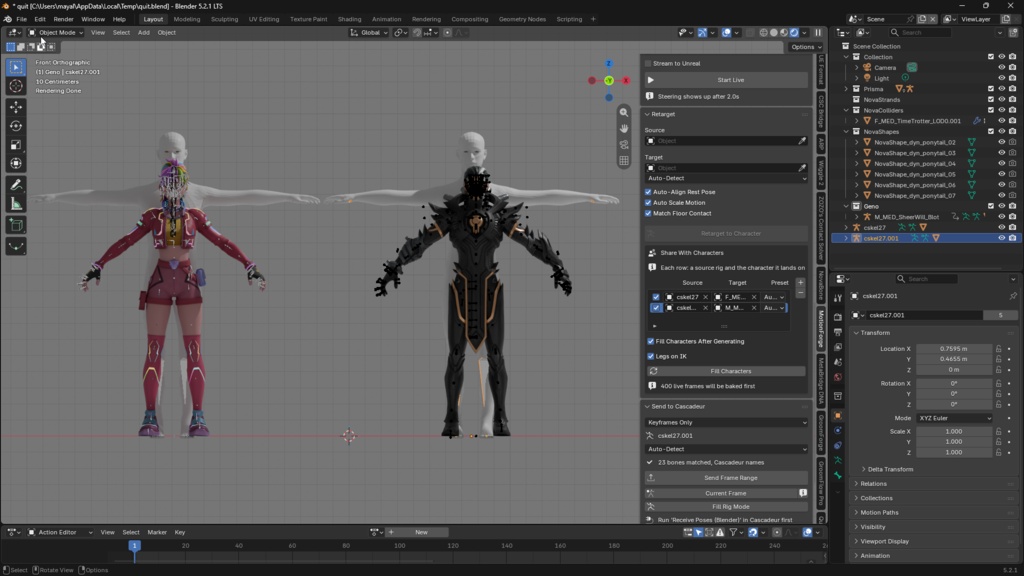 Blender MotionForge