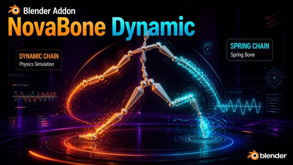 Blender addon NovaBone Dynamics