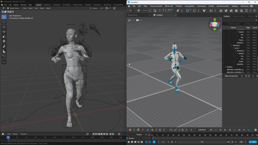 Metabridge_DNA Blender Extension
