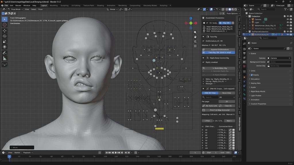 Metabridge_DNA Blender Extension