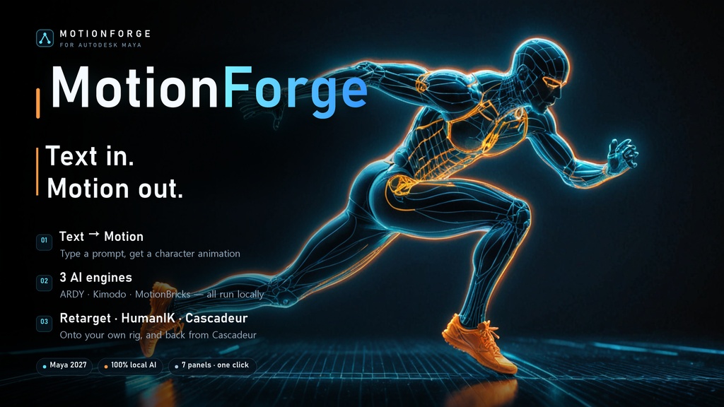 MotionForge for Maya 2027.2