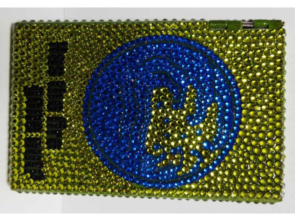 アルミ製タバコケース@家紋