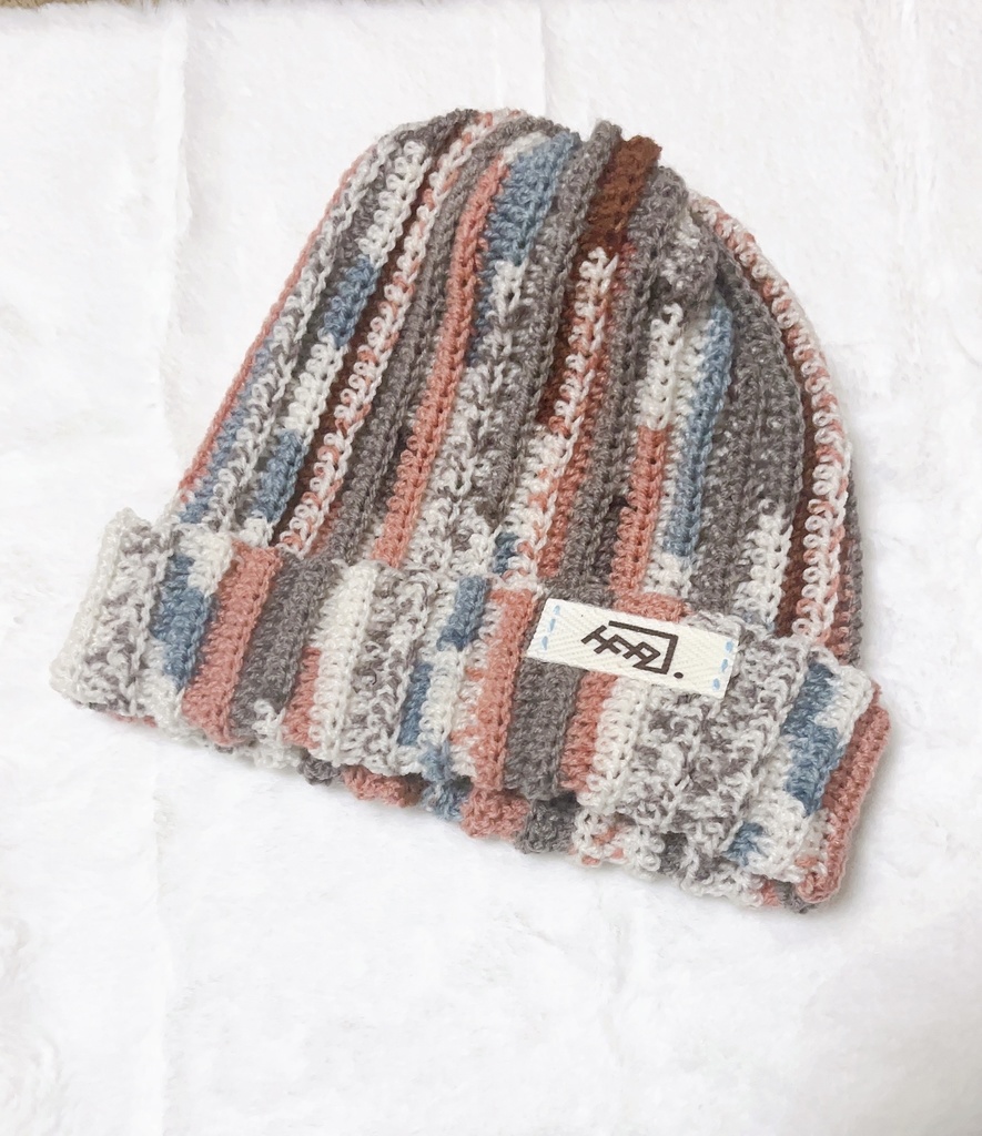 【イカタコドット】ニット帽・ふわり