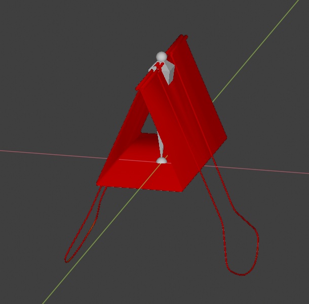 【3Dモデル】ダブルクリップ