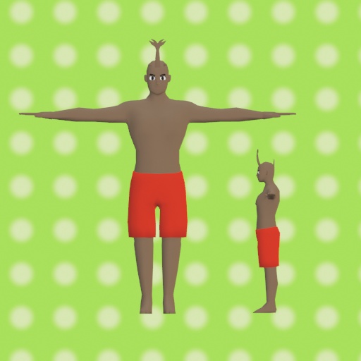 【3Dモデル】マッスルカブト