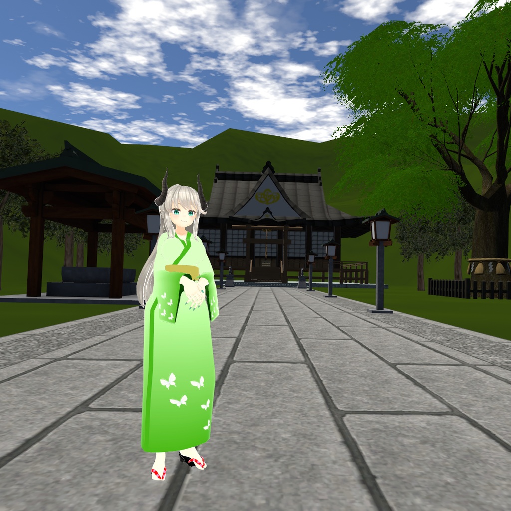 シルヴィアちゃん向け　浴衣