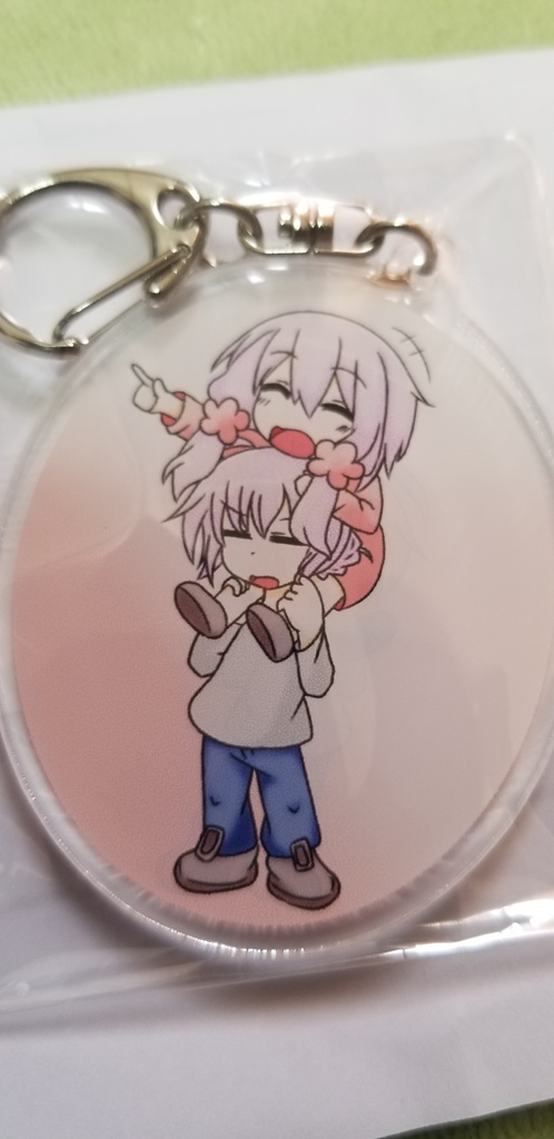 純君肩車アクキー