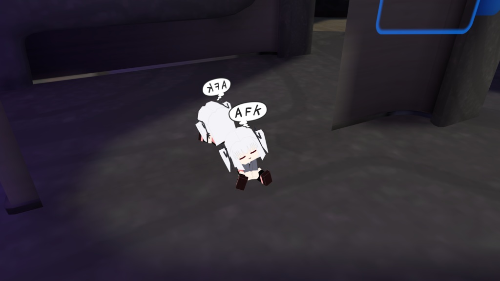 ペーパークラフト風モデル