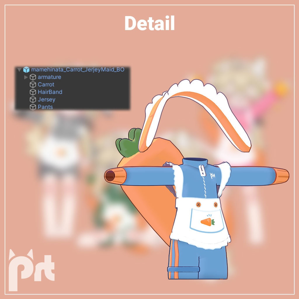 Carrot JerseyMaid for Mamehinata