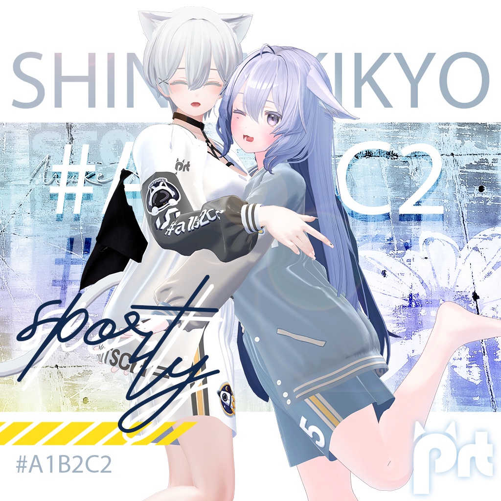 【3D衣装モデル】Sporty#a1b2c2