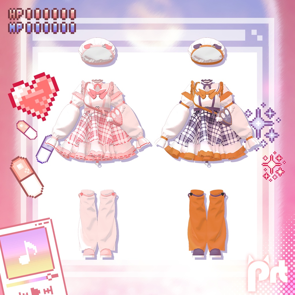 【3D衣装モデル】Kawaii Angel Wear